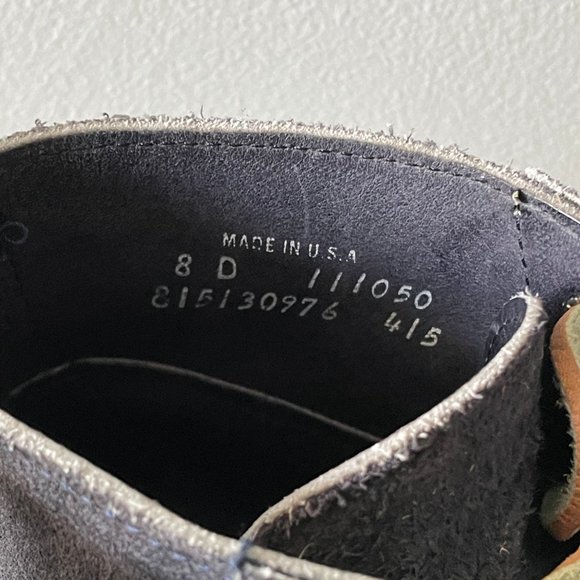 Ralph Lauren - Navy Suede Boat Chukka Boots, size US8